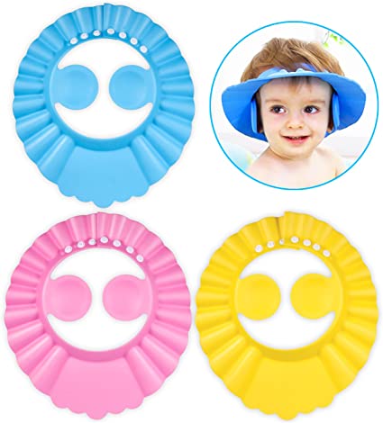 Visière chapeau pour douche bébé I ShampooCap™ - SensibleMamanBébé